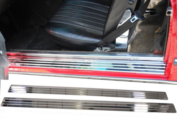 Stainless steel door sills for Mercedes R107 / C107 - Image 8