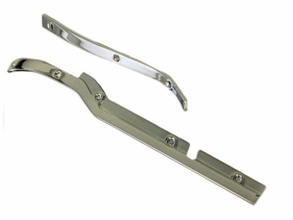 2-piece set of door seal holders for left Mercedes W113 door