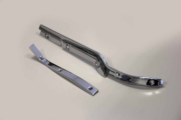 2-piece set of door seal holders for left Mercedes W113 door - Image 3