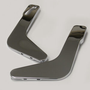 1 set of chrome covers for Mercedes 280SL W113 passenger seat