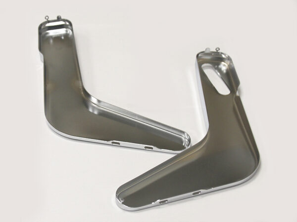 1 set of chrome covers for Mercedes 280SL W113 passenger seat - Image 2