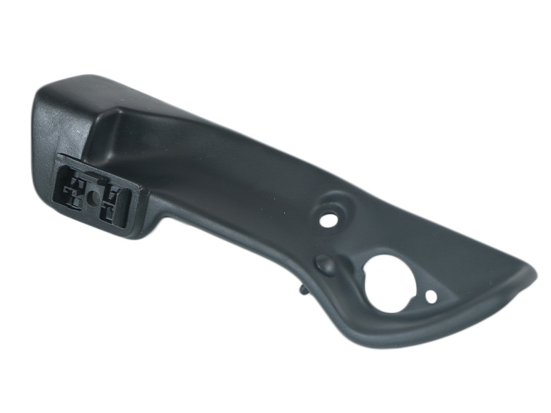 Recessed grips under the locking handle on the Mercedes W124 Cabrio Black Mopf left and right