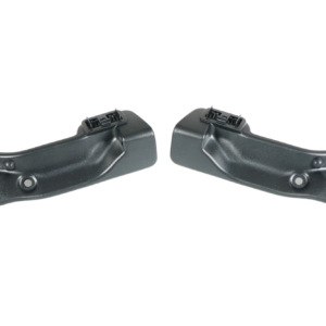 Set of recessed grips under the locking handle on the Mercedes W124 Cabrio Mopf