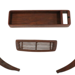 Walnut wood set for Mercedes W113