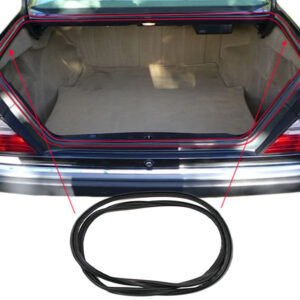 Trunk lid seal for Mercedes W124 Coupe & Cabrio