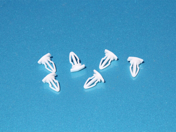6x clamp / clip for Mercedes R107 bumper rubber - Image 2