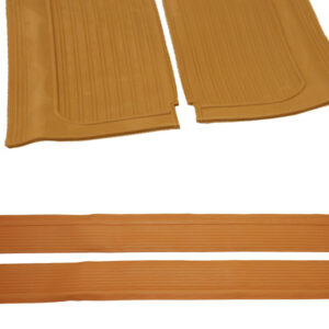 Rubber mat palomino left and right for Mercedes R107 entry