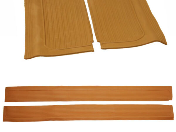 Rubber mat palomino left and right for Mercedes R107 entry