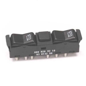 Double switch left for Mercedes W201 W123 C126 window regulator
