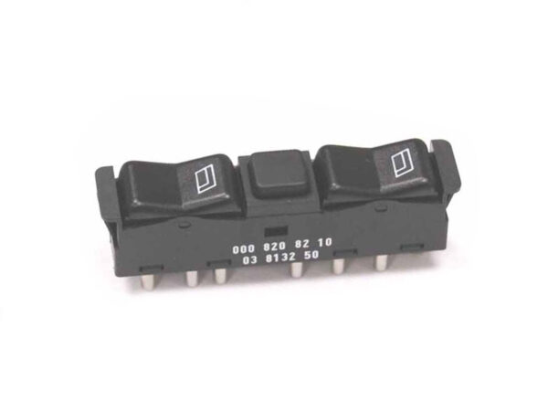 Double switch left for Mercedes W201 W123 C126 window regulator