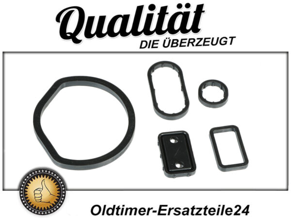 Gasket set oil cooler/control housing/oil filter for Mercedes M112/M113 engine - Image 2
