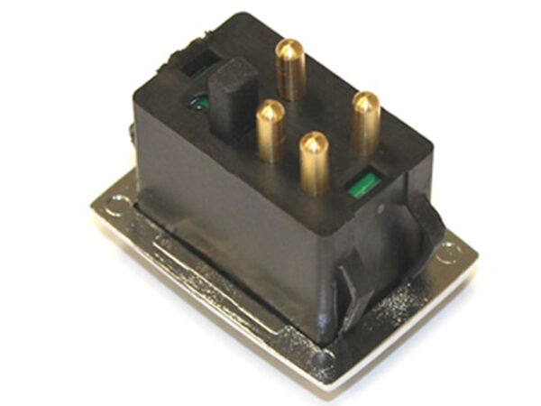 4-pole window switch with chrome edge for Mercedes R107 W108 W109 W111 and much more - Image 3