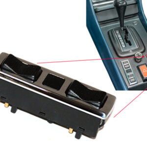 Chrome window regulator switch right for Mercedes R107 W108 W116 W123