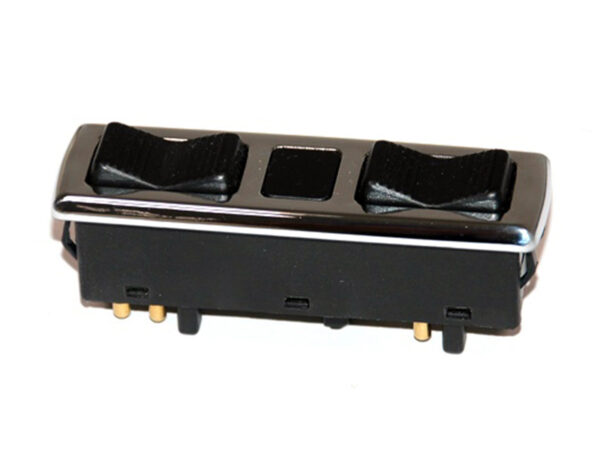 Chrome window regulator switch right for Mercedes R107 W108 W116 W123 - Image 2