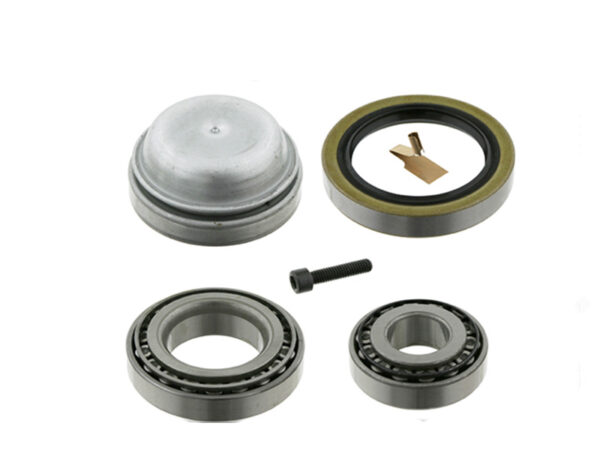Front wheel bearing set for Mercedes W123 W116 W126 without ABS