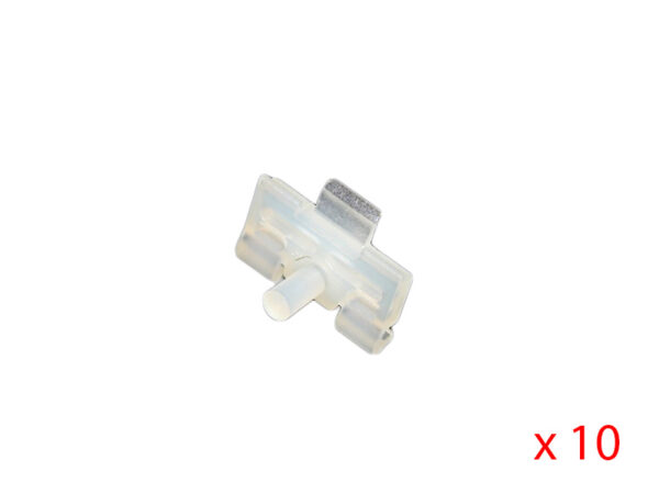 10 x strip clip for Mercedes W124 early/W201