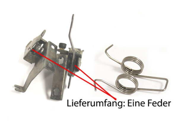 Spring for Mercedes w113 convertible top compartment lock
