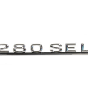 Nameplate 280SEL for Mercedes W116