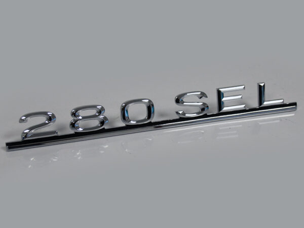 Nameplate 280SEL for Mercedes W116 - Image 2