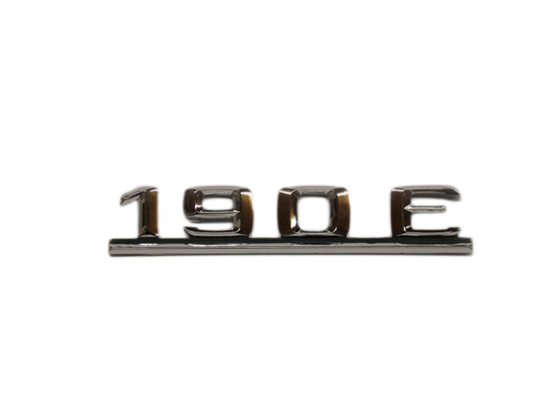 Type symbol 190E for Mercdes W201 trunk lid
