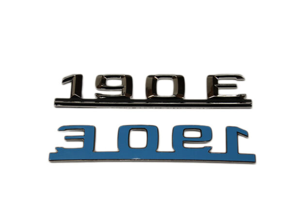 Type symbol 190E for Mercdes W201 trunk lid - Image 2