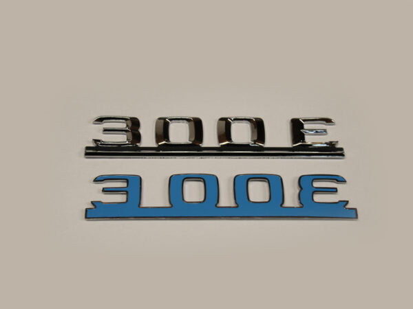 Type symbol 300E for Mercdes W124 trunk lid - Image 2