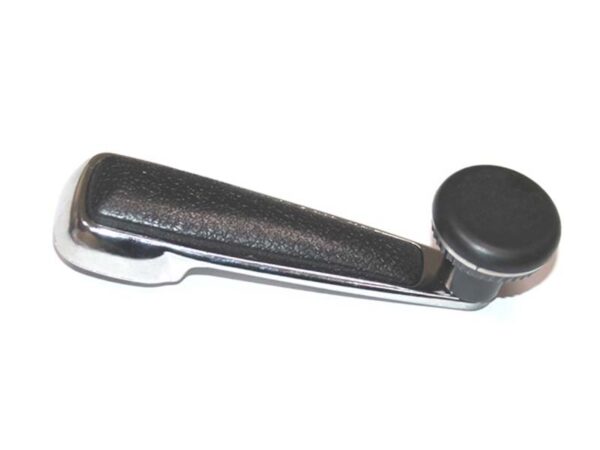 Window crank with black insert for Mercedes W123 etc
