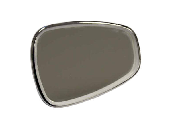 Universal classic car mirror housing with glass