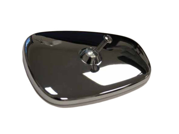 Universal classic car mirror housing with glass - Image 2