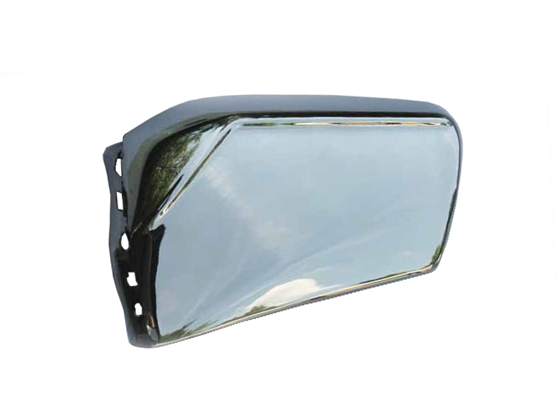 Chrome housing for left Mercedes R107 exterior mirror