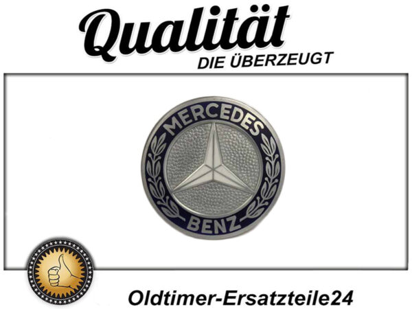 Used badge for Mercedes W113 hood - Image 3