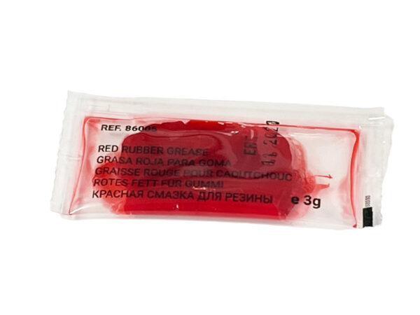 Red rubber grease for brake pistons / clutch cylinders
