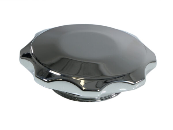 Chrome-plated aluminum tank cap for Mercedes 170 - Image 2