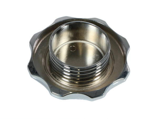 Chrome-plated aluminum tank cap for Mercedes 170 - Image 3