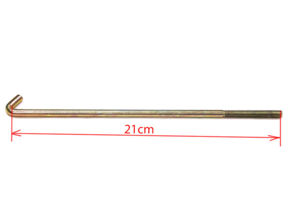 Clamping screw 21 cm for battery frame Mercedes W113 - Image 2
