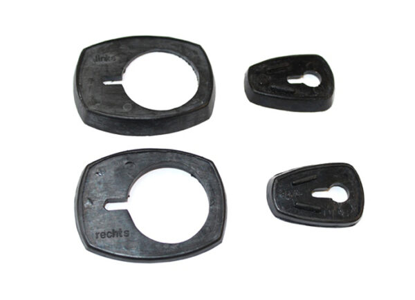 Pad set for door handle Mercedes W111 & W113