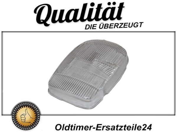 Flat H1 headlight lens for Mercedes W113 - Image 4