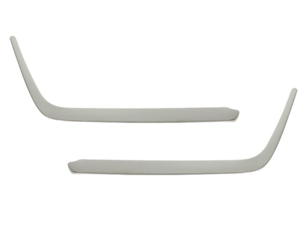 Chrome strip set front for Mercedes W124 bumper