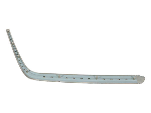 Chrome strip front left for Mercedes W124 bumper - Image 2