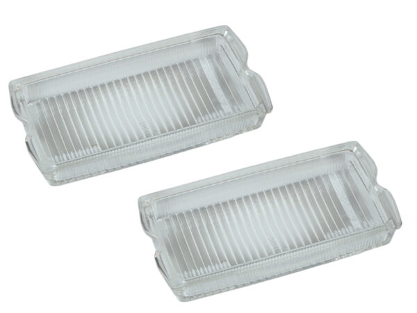 2x Clear lens for Porsche 911 fog lights 74-83 - Image 3