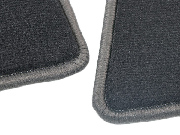 Fit floor mats velor anthracite for Mercedes R107 front - Image 3