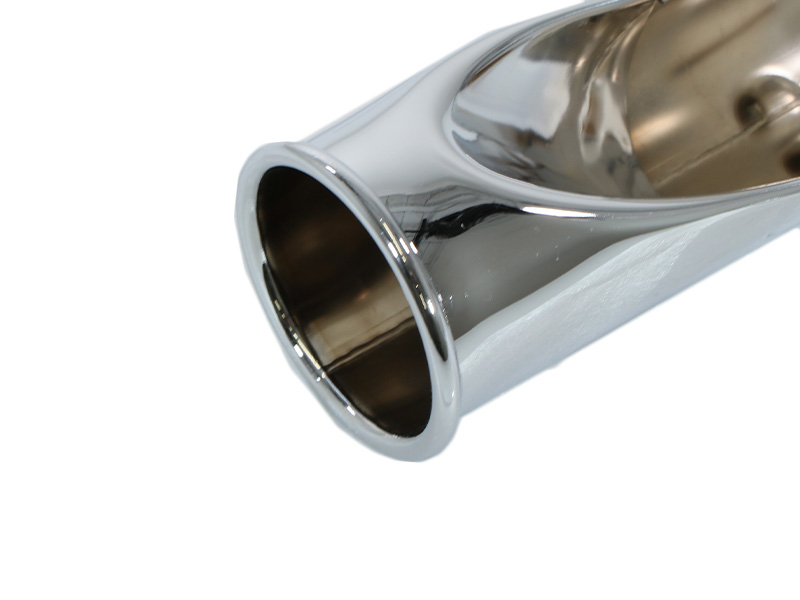 A high-quality exhaust chrome tailpipe for Mercedes W116 - Image 6