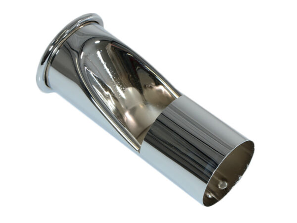 A high-quality exhaust chrome tailpipe for Mercedes classic cars - Image 2