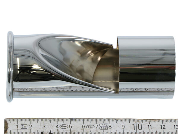 A high-quality exhaust chrome tailpipe for Mercedes classic cars - Image 4