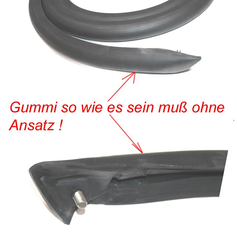 Rear bumper rubber for Mercedes R107 - Image 2