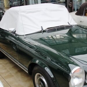 Custom-made semi-garage Mercedes W113
