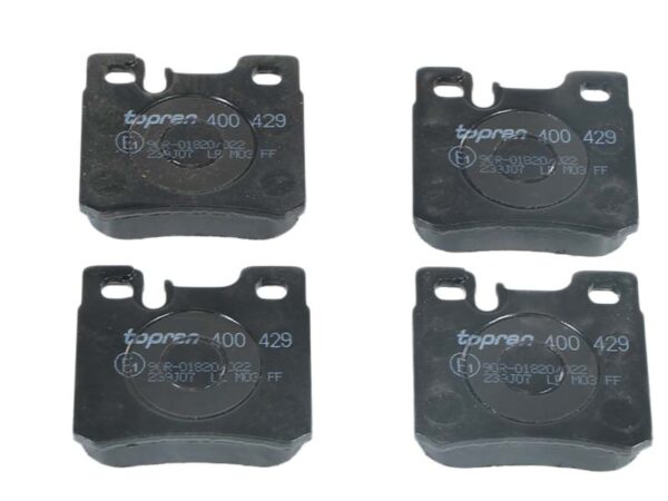 Brake pad set rear axle 2mm fuer Mercedes R170 R129 W202 A208 W124 W210 - Image 2