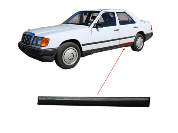 OEM trim strip door rear left bottom for Mercedes Benz W124
