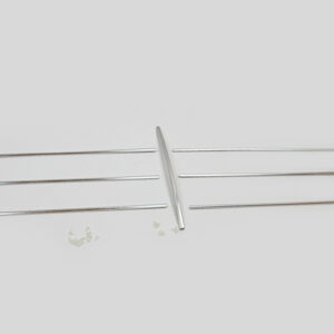 Decorative strip set for Mercedes W126 radiator grille