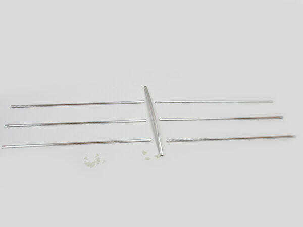 Decorative strip set for Mercedes W126 radiator grille
